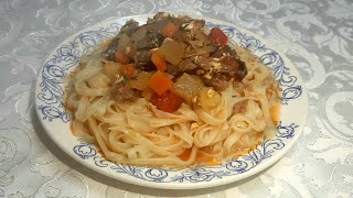 Ishtahani ochadigan Lapshadan taom  Аппетитное блюдо из лапши  Appetizing noodle dish MISS PAZANDA [upl. by Olram]