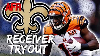 Saints Tryout Former 1st Round WR  Why Receiver Is Still MAJOR CONCERN For New Orleans [upl. by Guenevere]