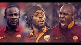 Doumbia  Gervinho  Ibarbo  2015  AS Roma [upl. by Adnawat980]