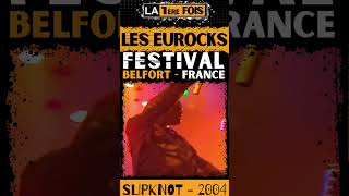 SLIPKNOT au FESTIVAL EUROCKEENNES DE BELFORT  2004  P11 [upl. by Bobina]