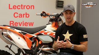 Lectron Dirt Bike Carburetor Review [upl. by Etyam]