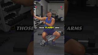 Loose skin amp flabby arms Do this to fix it ‼️ triceps skin aging [upl. by Murrah]