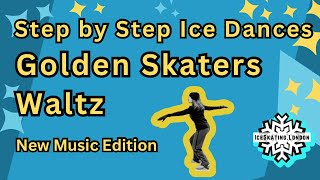 Golden Skaters Waltz FollowAlong Tutorial  new music [upl. by Balcer]