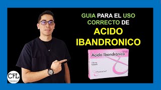 ACIDO IBANDRONICO Tableta 💊 Para que sirve IBANDRONATO y como USARLO INFORMACION COMPLETA ☑️ [upl. by Merilee]