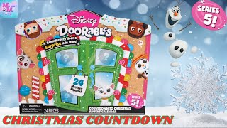 UNBOXING THE SERIES 5 DISNEY DOORABLES COUNTDOWN TO CHRISTMAS ADVENT CALENDAR [upl. by Annetta]