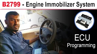 B2799 TOYOTA  Engine Immobilizer System  ECU programming 👈👉Smart Automobile  01782894353 [upl. by Rojas]