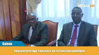 REPORTAGE GABON  RÉOUVERTURE DES CONCOURS DE LA FONCTION PUBLIQUE [upl. by De Witt329]