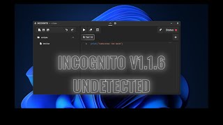 NEW Lvl 7 Free Roblox PC Executor  Incognito V116 Roblox  Exec [upl. by Cristen]