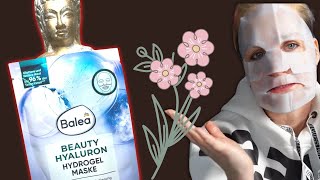 KAUF KEINE TUCHMASKE bevor du DIESES VIDEO gesehen hast BALEA HYALURON HYDROGEL MASKE 2023 2024 [upl. by Ocnarf]