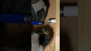 Repairing a leaking PEX waterline to a hosebibb 🌱💦 plumbing plumber asmr diy [upl. by Hertberg]