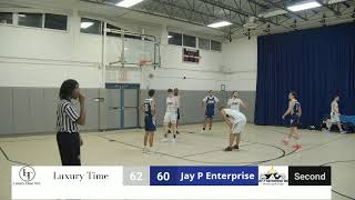 Week 2 Game 3 Navy Blue Jay P Enterprise vs White Luxury Time NYC [upl. by Francis]