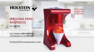 HU09018 Maquina Para Raspados Holstein Housewares [upl. by Ised952]