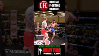 Sebastian Montalvo vs Brett Steele MTWC X Highlights muaythai combatsports kickboxing [upl. by Eedya]