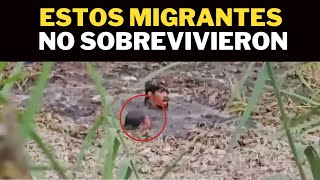 Tres jóvenes migrantes no sobreviven para contarlo Todo termino en un segundo [upl. by Sixel465]