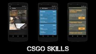 CSGO SKILLS App Trailer  Improve your CSGO Skills [upl. by Aisylla]