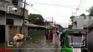 Floods at Megoda Kolonnawa [upl. by Lseil]