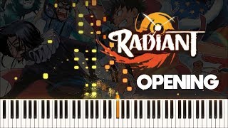 Radiant  Opening Piano Synthesia [upl. by Notsecnirp361]