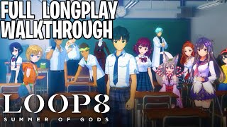 Loop8 Summer of Gods  Full Walkthrough Longplay ALL Survive [upl. by Annaoj]