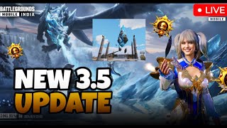 BGMI NEW UPDATE is Here 35 update Live bgmi livepubg bgmi live stream [upl. by Nylirehs]