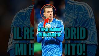 Il Real Madrid ha tradito Lunin😢💔 calcio [upl. by Sarid]