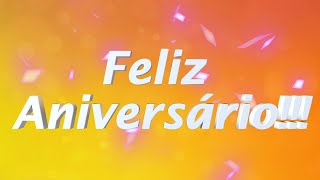 Feliz Aniversário Mensagem de Aniversário  Linda Homenagem 19 [upl. by Cliffes]