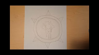 How To Draw MegaloDons Medallion Fortnite [upl. by Yrome]