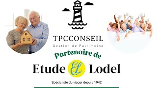 Avec le viager occupé vous vous assurez un revenu garanti à vie avec tpcconseil et létude LODEL [upl. by Bronk]