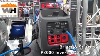 Briggs Stratton P3000 Inverter Generator  Weekend Handyman [upl. by Adrahs]