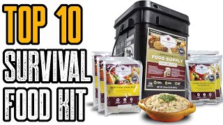 Top 10 Best Survival Food Kits amp Emergency Food Supplies [upl. by Arod352]