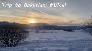 Trip to Bakuriani My First Vlog [upl. by Setiram]