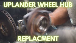 06 Chevy Uplander Wheel Hub Replacement In less Than 20 mins [upl. by Teplica]