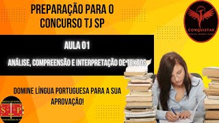 AULA 01 Análise compreensão e interpretação de diversos tipos de textos [upl. by Tchao211]