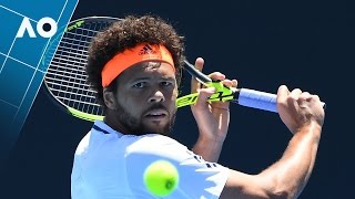 Tsonga v Lajovic match highlights 2R  Australian Open 2017 [upl. by Livi]