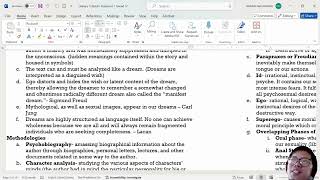 Psychoanalytic Criticism Video Lesson [upl. by Eelamme]