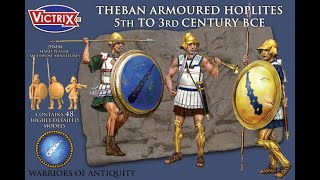 Unboxing Victrix Theban Armoured Hoplites and talking about the GrecoPunic wars [upl. by Ettennahs]