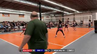 OBV 17 vs Winter Park 18 2624 1725 1115 WPVC Tournament May ‘23 [upl. by Lillywhite]