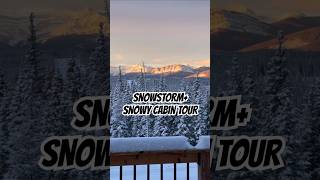 quotSNOWSTORM  COZY CABIN  PERFECT WINTER HOME TOURquot [upl. by Grady132]