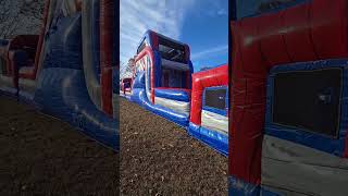 110Ft Obstacle Course with WARPED WALL [upl. by Madden]