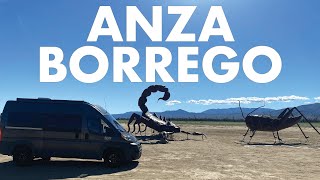 The Huge Sculptures of Anza Borrego [upl. by Ahseat]