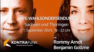 KONTRAFUNK live – Wahlsondersendung zur Landtagswahl in Sachsen und Thüringen [upl. by Chick860]