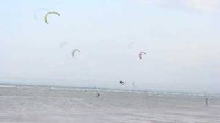 Kitesurfing on Dornoch Beach [upl. by Drahser614]