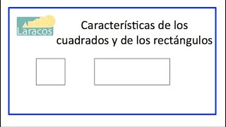 Caracteristicas de cuadrados y rectangulos [upl. by Michon]