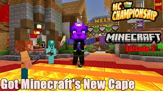 Grand Finale Unlocking the New Cape by Completing All MCC Challenges  Minecraft 15th Anniversary [upl. by Orran]