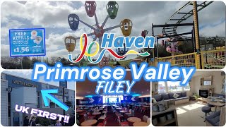 NEW 2024  Quick look around Haven PRIMROSE VALLEY Filey  ALL ACTIVITES  FULL TOUR ❤️❤️❤️ [upl. by Heppman]