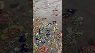 🔥Luxury Tissue Fabric Saree With Premium Work ytshots shorts saree [upl. by Rodavlas]