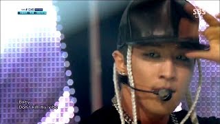 TAEYANG COMEBACK1110SBS InkigayoRINGA LINGA [upl. by Clellan]