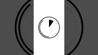 10 seconds timer clock countdown vertical white black screen 🕒️ [upl. by O'Conner]