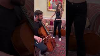 HAUSER amp Sumina play Passacaglia for violin and cello [upl. by Trahern]