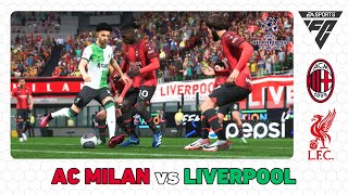 AC MILAN vs LIVERPOOL  UEFA Champions League 202425 [upl. by Letha]