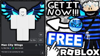 FREE ACCESSORY HOW TO GET Man City Wings ROBLOX Man City Blue Moon EVENT [upl. by Verne]